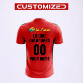 Lahore Qalandars PSL-X Fan Edition Customized Away Jersey