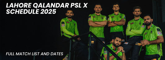 Lahore Qalandar PSL X Schedule 2025: Full Match List and Dates