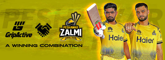 Grip Active Sports Partners with Peshawar Zalmi: A Game-Changing Partnership for Sports Enthusiasts